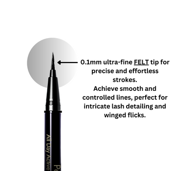 Perfect Optimizer™   All Day Active® Vegan Waterproof Liquid Eyeliner- Dark Brown Felt Tip